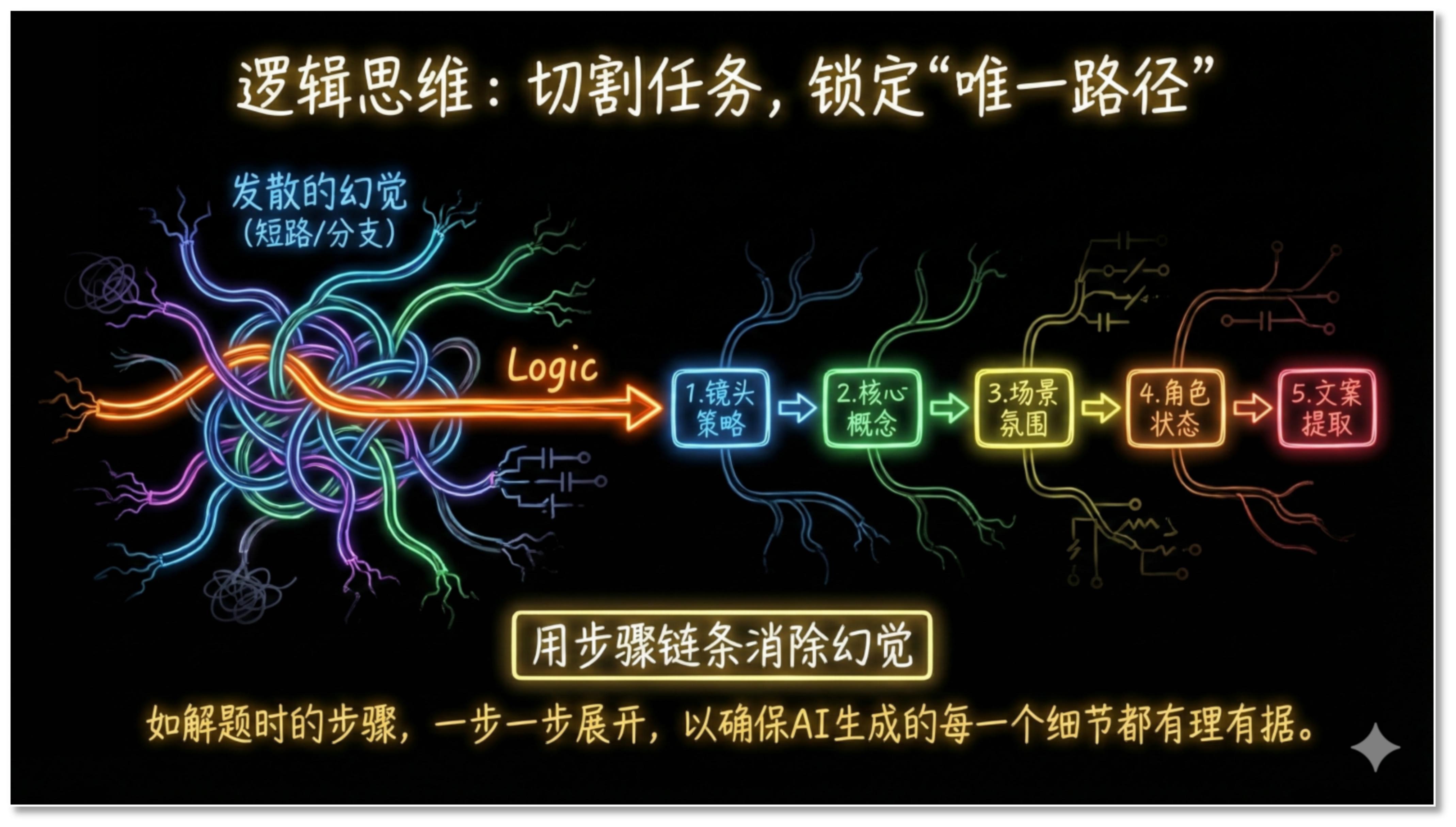 逻辑思维：切割任务，锁定